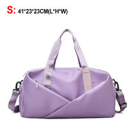 Women Sports Gym Bag Travel Dry Wet Bag Handbag Multifunction Swimming Shoulder Messenger Weekend Fitness Training Bag X393+A