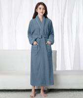 10 Colors pure cotton mens bathrobes female gown terry bathrobe women adult bath robe men toweled ho women bathrobe