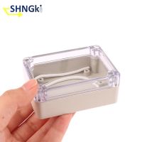 Small Plastic Waterproof Transparent Outdoor Alarm Waterproof Box DIY Project Electronic Box Enclosure Security Module Shell