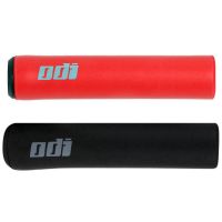 Odi 2 Pair Mtb Bicycle Grip Silicone Handlebar Grips Shock-Absorbing Soft Mountain Bicycle Grip - Red &amp; Black