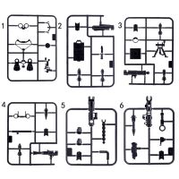 5ชิ้นที่-4 RPG บล็อกเดิม Swat S โมเดลเมืองหุ่นของเล่นขนาดเล็ก Ry กองทัพ