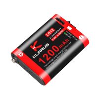 DAR แบต Klarus LB12 1200mAh 3.7V สำหรับไฟคาดหัวตระกูล HR1 เพื่อการใช้งานที่ยาวนานขึ้น ไฟฉายคาดหัว