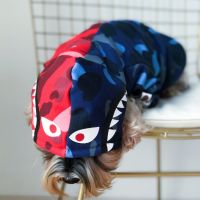 Trendy Boy Dog Hoodie Pet Cat Thickening Clothes Puppy Warm Autumn Winter Jacket With Hat For Samll Medium Dogs Cat Apparel