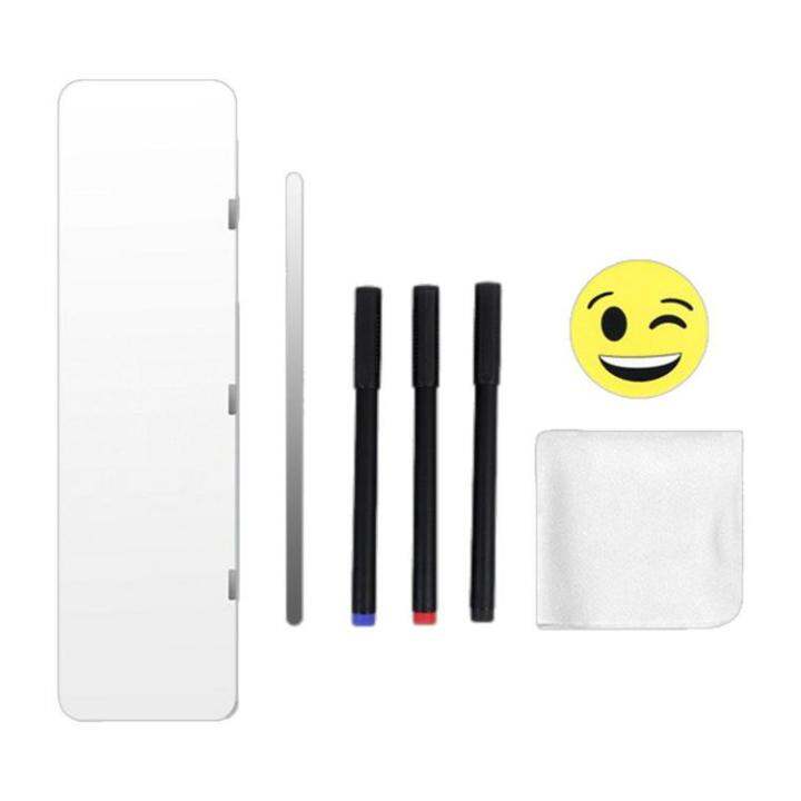 computer-monitor-memo-board-dry-erase-computer-side-panel-memo-writable-on-both-sides-sticky-note-holder-pen-and-sponge-included-computer-monitor-accessories-for-desk-workplace-natural