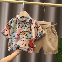 IENENS Summer 2PC Kids Baby Boys Clothes Clothing Sets Infant Boy T-shirt + Pants Outfits Suits Children Wears Toddler Tee Shirt Shorts Tracksuits 1 2 3 4 Years