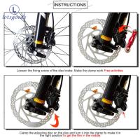 เครื่องมือปรับจักรยานเสือภูเขา MTB ปรับเบรคโรเตอร์แผ่นดิสก์เบรคจักรยาน