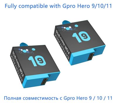 แบตเตอรี่2ก้อน2ก้อน Gopro9 BINPAI/แบตเตอรี่10/11และกล้อง Gopro เครื่องชาร์จ USB สำหรับ3ช่อง/Hero11 10/9พร้อม J76ใส่รุ่นไมโครความเร็วสูงการ์ดรีดเดอร์ SD