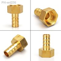 Pagoda connector 6 8 10 12 14mm hose barb connector hose tail thread 1/8 1/4 3/8 1/2 inch thread (PT)brass water pipe fittings