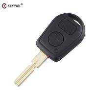 【▨】 islwpi KEYYOU 2ปุ่ม Uncut เปลี่ยนรถ Key Key Fob สำหรับ BMW E31 E32 E34 E38 E46 Z3