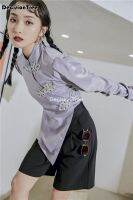 2021 chinois tops camisa china mujer costume cheongsam blouse vetement tea suit dress traditional chinese clothing women shirt