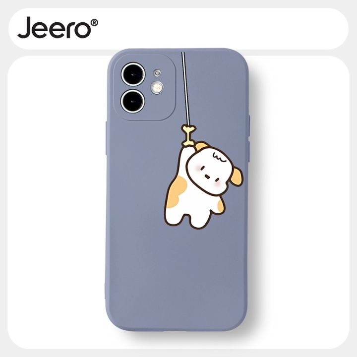 jeero-เคสคู่-เคสไอโฟน-คู่รัก-กันกระแทกซิลิโคนนุ่มการ์ตูนน่ารักตลก-เคสโทรศัพท์-compatible-for-iphone-15-14-13-12-11-pro-max-se-2020-x-xr-xs-8-7-ip-6s-6-plus-hff3107