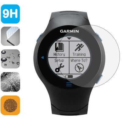 ⊙✁ 9 H szkło hartowane ochraniacz ekranu LCD tarcza filmu dla Garmin ForeRunner 610 inteligentny sportowe akcesoria do zegarków