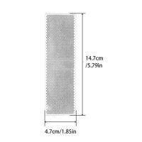 5ชิ้นตัวสะท้อนพลาสติกสี่เหลี่ยมผืนผ้าสำหรับรถรถบรรทุกรถพ่วงป้ายความปลอดภัยสติ๊กเกอร์ป้ายเตือนเพื่อความปลอดภัยในสถานที่ทำงานตอนกลางคืน