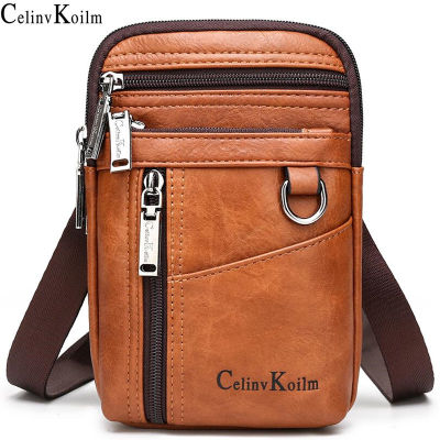 Celinv Koilm nd Small Multi-function Crossbody Messenger Bag Men Shoulder Daypacks Legs Waist Bags For Man Uni Casual New