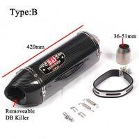 SALE!!Gift 51mm Motorcycle Exhaust Muffler clear GSX250R 250 z300 Z650 BJ300