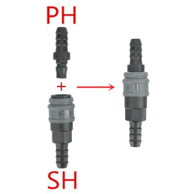 ；【‘； Plastic Steel C Type Pneumatic Fittings PU Tube Quick Connector Self-Locking Quick Coupling Accessories Gas Air Pipe Connector