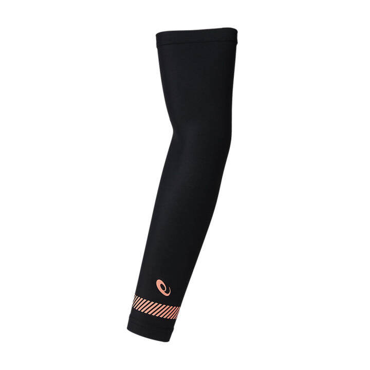 Asics ปลอกแขน Arm Sleeves Black/Blazing Coral ( 3013A618002