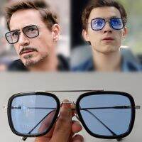 แว่นตา Tony Stark ชุดคอสตูมสำหรับผู้ใหญ่ฮาโลวีนแว่นตาสำหรับผู้ชาย,แว่นตา Peter Parker แนวซูเปอร์ฮีโร่สำหรับผู้ใหญ่