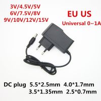 2023 /E Ac 110-240V Dc 3V 4.5V 5V 6V 7.5V 8V 9V 10V 12V 15V 1A Universa Voeding อะแดปเตอร์แปลงหม้อแปลงแถบไฟ Led