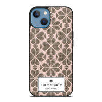 KateあSpadeあFloral Jacquard รูปแบบ PhoneCase IPhone 14 Pro Max 14 Plus 11 12 13 Pro Max 13 Mini 7 8 Plus X XR XS Huawei Samsung เคสโทรศัพท์