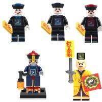 5ชิ้นผีดิบโทพระภิกษุสงฆ์ Minifigures Linzhengying หน่วยการสร้างตุ๊กตา Legoing เข้ากันได้เด็ก Diy อิฐของเล่น