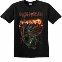 Iron Maiden senjutsu SAMURAI Eddie Life SNAKE ออกแบบใหม่2021แฟชั่นสไตล์ผ้าฝ้ายเสื้อยืดผู้ชาย T-Shirt