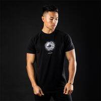 2022 Gym Tshirt Man Shirt Bodybuilding Fitness Quickdrying Running Training Tshirt 100% cotton T-shirt