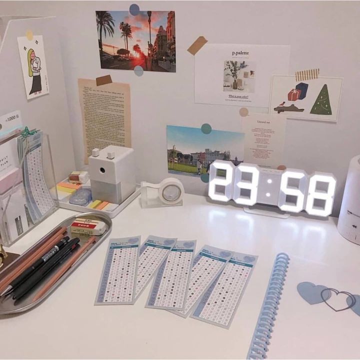 นาฬิกาดิจิตอล-นาฬิกา-led-นาฬิกาตั้งโต๊ะ-แขวนผนัง-led-digital-wall-clock