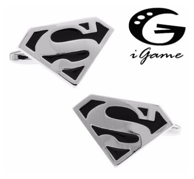 จัดส่งฟรี Super Film Cufflinks สีดำทองแดงฮีโร่ออกแบบของขวัญที่ดีที่สุดสำหรับผู้ชาย Cuff Links-Yrrey