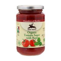 ?Food for you?  อัลเซเนโร่ออร์แกนิคซอสเบซิลโทเมโท้ 350กรัมสินค้าอิตาลี Alce Nero Organic Tomato Sauce with Basil