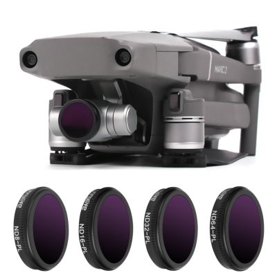 ฟิลเตอร์สำหรับ Mavic 2 Zoom กล้องโดรน ND 8 16 32 64ความหนาแน่นเป็นกลางพร้อมชุดตัวกรองโพลาไรซ์สำหรับ DJI Mavic 2อุปกรณ์เสริมซูมกล้อง
