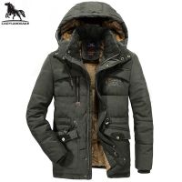 ฤดูหนาว Parka ผู้ชาย6XL 7XL 8XL แจ็คเก็ต Mens Plus กำมะหยี่หนาผู้ชาย Hooded Windbreaker เสื้อผู้ชายสบายๆเสื้อแจ็คเก็ต868