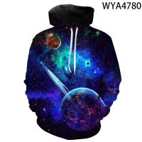 2023 NEWStarry Sky 3D Printed Hoodies Men Women Children Fashion Pullover Long Sleeve Boy Girl Kids Sweatshirts Streetwear Clothes Tops