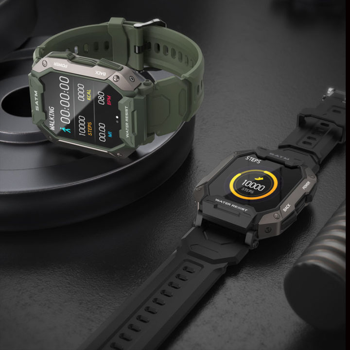 มาฟัม-ทางเลือกที่ดีที่สุด2023ใหม่ล่าสุดบนชั้น-smartwatch-olahraga-c20-c20-smartwatch-olahraga-1-7นิ้วสแควร์นาฬิกา-ip68กันน้ำสแตนด์บายยาวอัตราการเต้นของหัวใจเครื่องวัดออกซิเจนในสายรัดข้อมือฟิตเนส