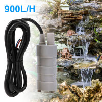 ฟรีเรือ DC 12V ปั๊มน้ำแบบจุ่ม840L/H 1M ยกสูงน้ำมันดีเซลน้ำปั๊มไหลมากพลาสติกวิศวกรรมปั๊มน้ำจิ๋ว