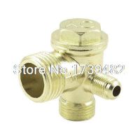 ✟ 21mm 16mm 10mm Male Threaded Tube Connector Air Compressor Check Valve