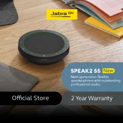 Jabra Speak2 75 Wireless Bluetooth Speakerphone with Link 380a