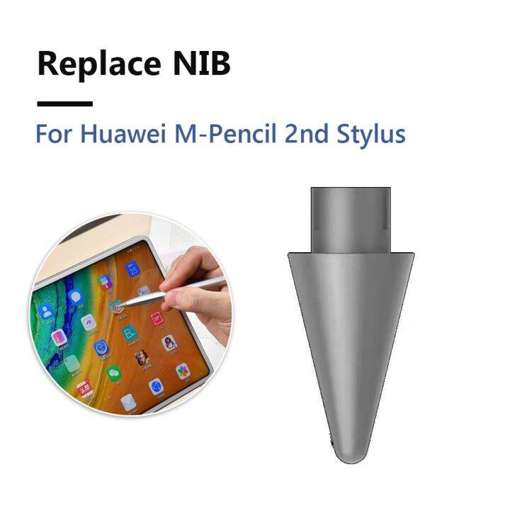 bottles-electron-หัวปากกาสไตลัสแบบเปลี่ยนได้1-2ชิ้น-หัวปากกาหน้าจอสัมผัสอะไหล่ปลายปากกาที่มีความไวสูงอุปกรณ์เสริมสำหรับเติม-huawei-เมตร-2nd-ดินสอ