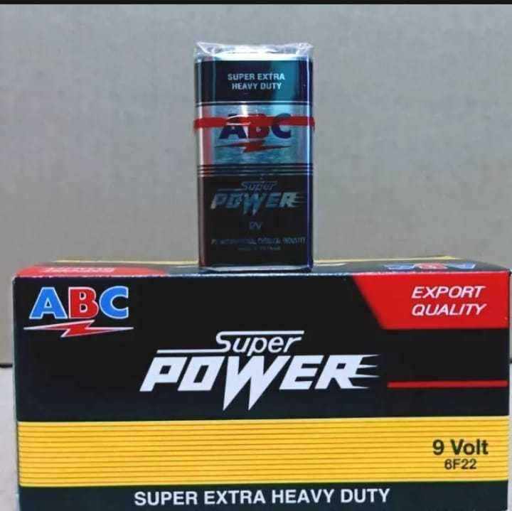 Baterai Abc Kotak Super Power Volt Baterai Mic Lazada Indonesia