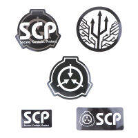 Asahi Motor 5pcs SCP Foundation ไวนิลสติกเกอร์กันน้ำสำหรับแล็ปท็อปกีต้าร์สเก็ตบอร์ดตู้เย็น