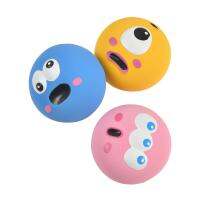 【YF】✇✕✷  Dog Interactive Rubber Balls Pets Cartoon Big Eyeball Makes Noises and Nibbles