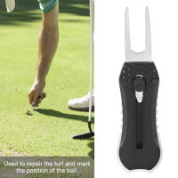 Golf Divot Tool Lightwight Golf Ball Maker for Repairing Turf Marking The Position of Ball Golf Accessory