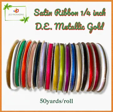 Shop I/4 Inch Satin Ribbon Double Edge with great discounts and prices  online - Oct 2023