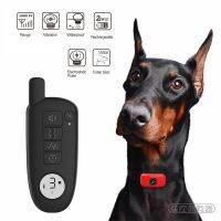 1000ft Dog Training Collar IP67 Waterproof Rechargeable Electric Remote Shock Vition Sound Bark Stop Collar