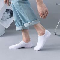 Spot parcel post[ Special Offer 60 Only ] Socks Male Socks Solid Color Summer Thin Low-Top Trendy Student All-Matching Light Color Boat Socks Men