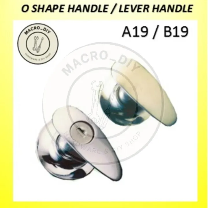 A19 B19 Oshape Handle Lock Electrical Panel Lock Metal Lock