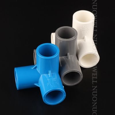 5pcs 20 110mm PVC Pipe Connector Fittings Garden Irrigation Water Tube Fittings PVC 3 Way Connectors Plastic Tube Joint Adapter