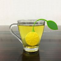 【CC】✠☑⊙  Lemon Loose Strainer Herbal Spice Infuser Filter Diffuser bag tea maker silicone infuser