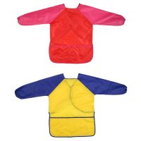 Painting Waterproof Anti Wear Childrens Apron Costume Smock Kids Craft Blouse for Children Kid Childs Painting Drawing Tool Aprons