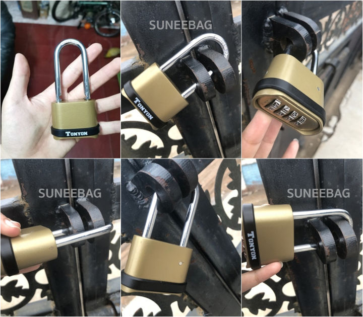 กุญแจบ้าน-กุญแจล็อค-กุญแจแบบตั้งรหัสผ่าน-4-หลัก-tonyon-ชนิดยาวพิเศษ-master-key-alike-ขนาด-104mm-ไม่ต้องพกกุญแจ